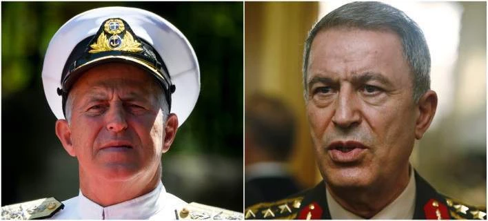 Τετ α τετ Eλληνα και Τούρκου ΓΕΕΘΑ στις Βρυξέλλες: Απελευθερώστε τους δύο στρατιωτικούς